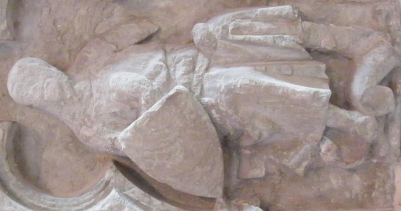 Hereford Cathedral Thomas de Cantilupe 1282 weeper